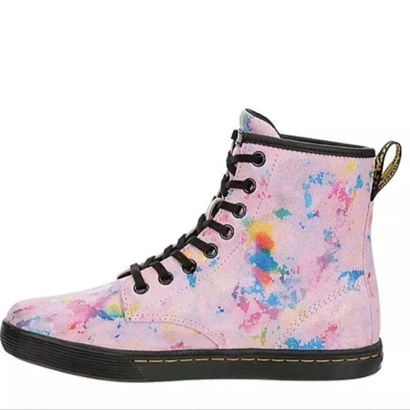 Dr. Martens Sheridan Lace-Up Boots- Pink - Picture 3 of 11